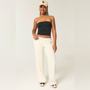 Hollister Wide Leg Sweatpants